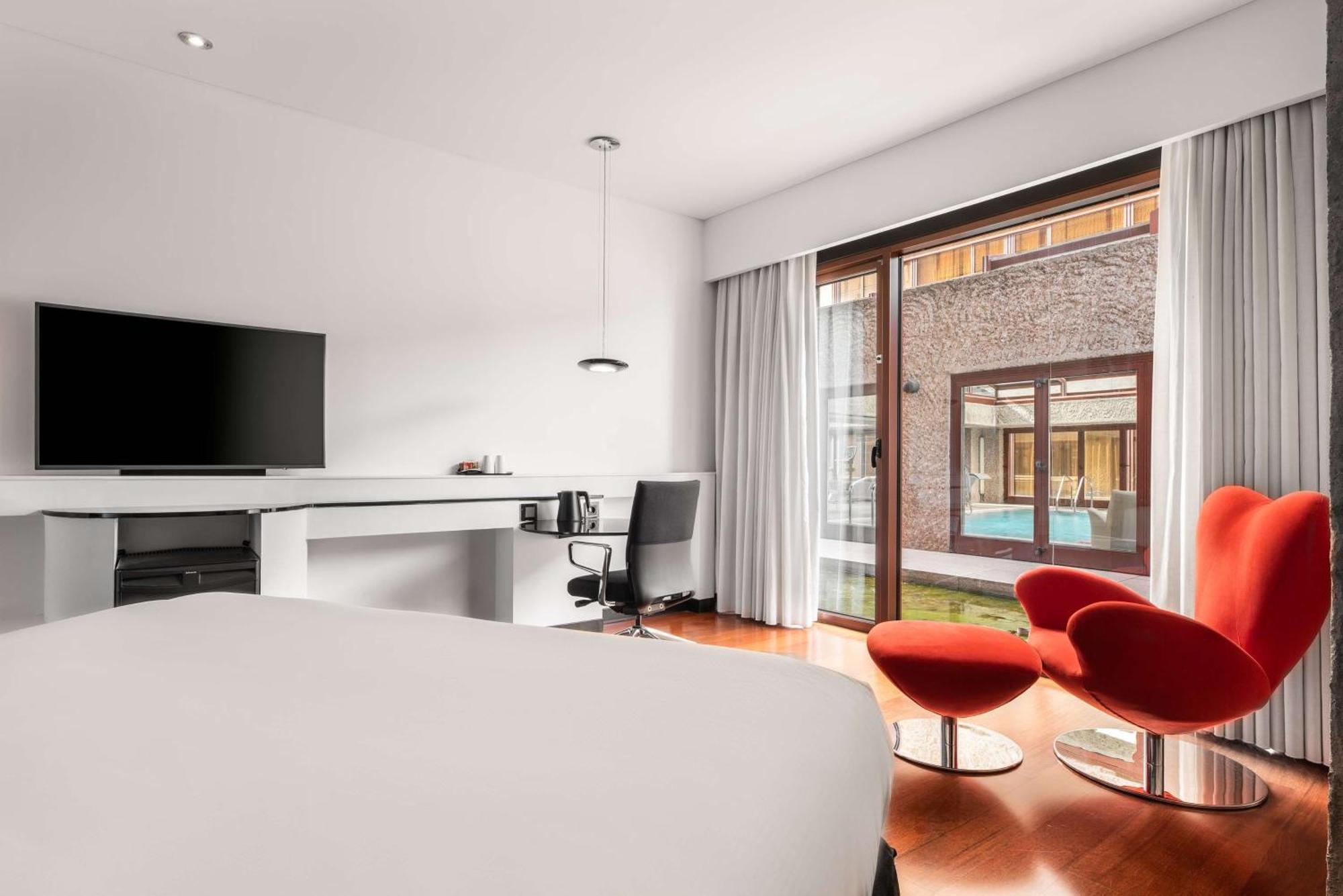 Hilton Madrid Airport Hotell Eksteriør bilde